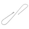Image 2 : CHAIN - NEW Sterling Silver 18" Italian Box Chain Necklace 0.7 MM