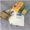 Image 1 : VINTAGE BUTTER LOT (PRESS, PAPERS, BOXES)