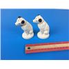 Image 1 : NIPPER DOG SALT & PEPPER SHAKERS (RCA VICTOR)
