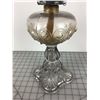Image 5 : COAL OIL LAMP  (DECORATIVE GLASS)
