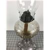 Image 6 : COAL OIL LAMP  (DECORATIVE GLASS)