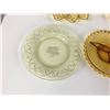 Image 6 : LOT OF SMALL GLASS SAUCERS (DECORATIVE SAUCERS) *NICE COLOR*