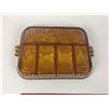 Image 2 : SERVING TRAY (IRIDESCENT GLASS)
