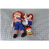 Image 1 : LOT OF TOYS (RAGGEDY ANN & ANDY) *VINTAGE*