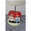 Image 2 : RAGGEDY ANN & ANDY LAMP * WORKING *