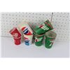 Image 1 : LOT OF 19  WAX PAPER CUPS (7-UP, PEPSI, TAB) *VINTAGE*