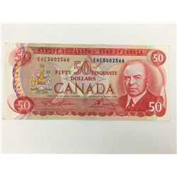 $50.00 BANK NOTE (CANADIAN)  *1975*
