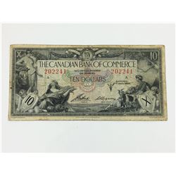 $10 BANK NOTE (CANADIAN BANK OF COMMERCE) *1935*