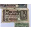 Image 3 : LOT OF 3 NAZI GERMAN BANK NOTES