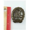 Image 2 : NAZI GERMAN DRL SPORTS BADGE (BRONZE – WERNSTEIN JENA) *WWII*