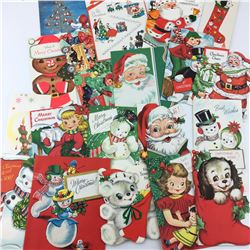 LOT OF CHRISTMAS CARDS  (1960S)