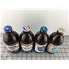 Image 2 : LOT OF 4 STUBBY BEER BOTTLES (UNOPENED OV, MOLSON, LABATT) *VINTAGE*