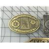 Image 2 : LOT OF 3 BELT BUCKLES (LABATTS, SASK FIREFIGHTERS, NIPAWIN HYDRO)