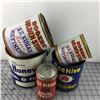 Image 3 : LOT OF 5 TINS (BLUE RIBBON, HONEY, SYRUP)