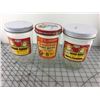 Image 1 : LOT OF 3 VINTAGE PEANUT BUTTER JARS (SQUIRREL, CO-OP)