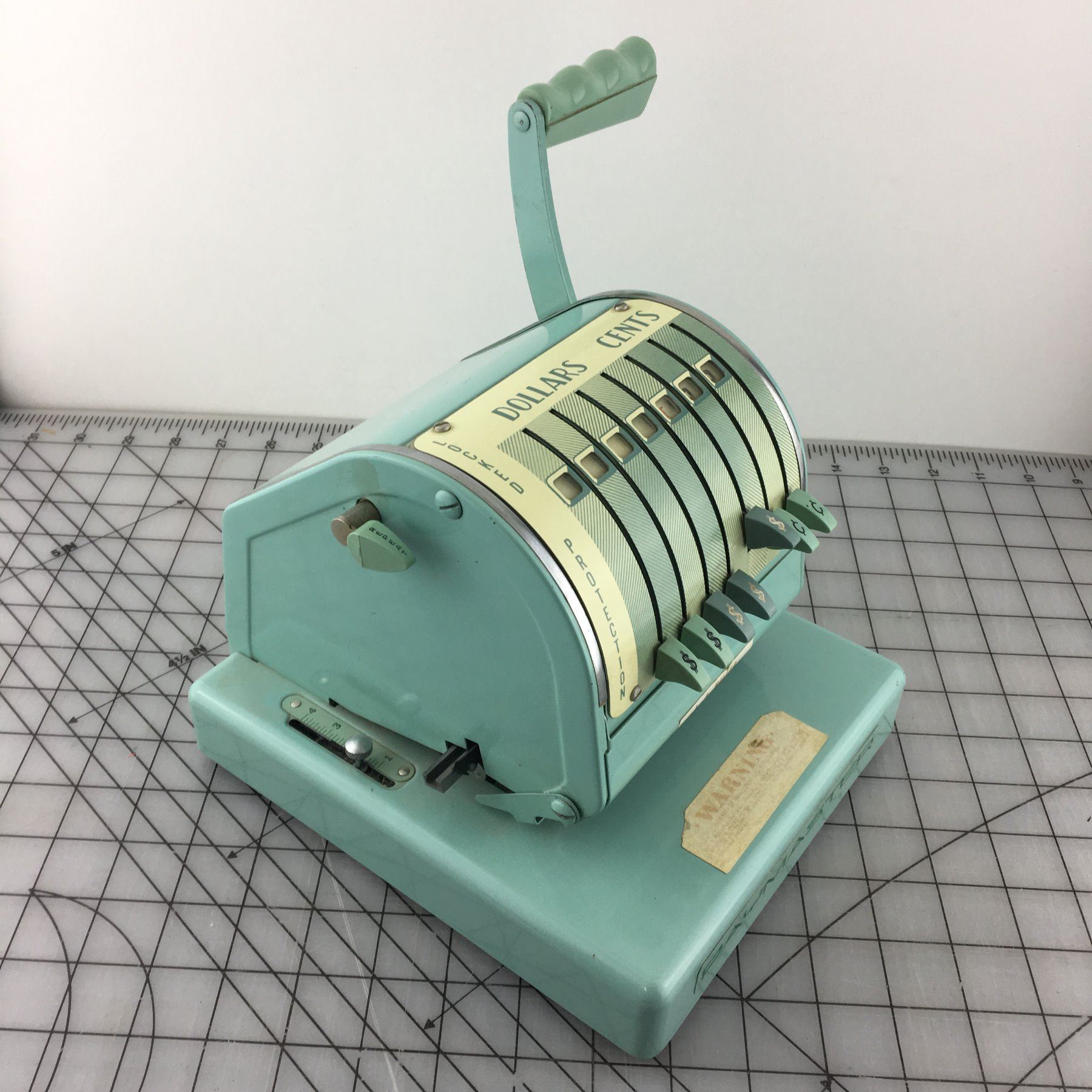PAYMASTER CHECK WRITING MACHINE