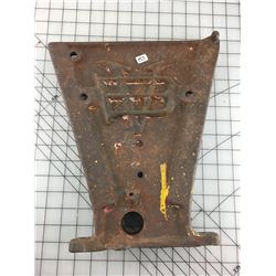 VAN BRUNT CAST IRON DRILL END