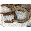 Image 4 : LOT OF 8 HORSESHOES (ANTIQUE)
