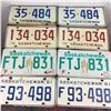 Image 1 : LOT OF MATCHING LICENSE PLATES (SASKATCHEWAN) *61-75-76-01*