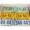 Image 3 : LOT OF MATCHING LICENSE PLATES (SASKATCHEWAN) *67-75-76-90*