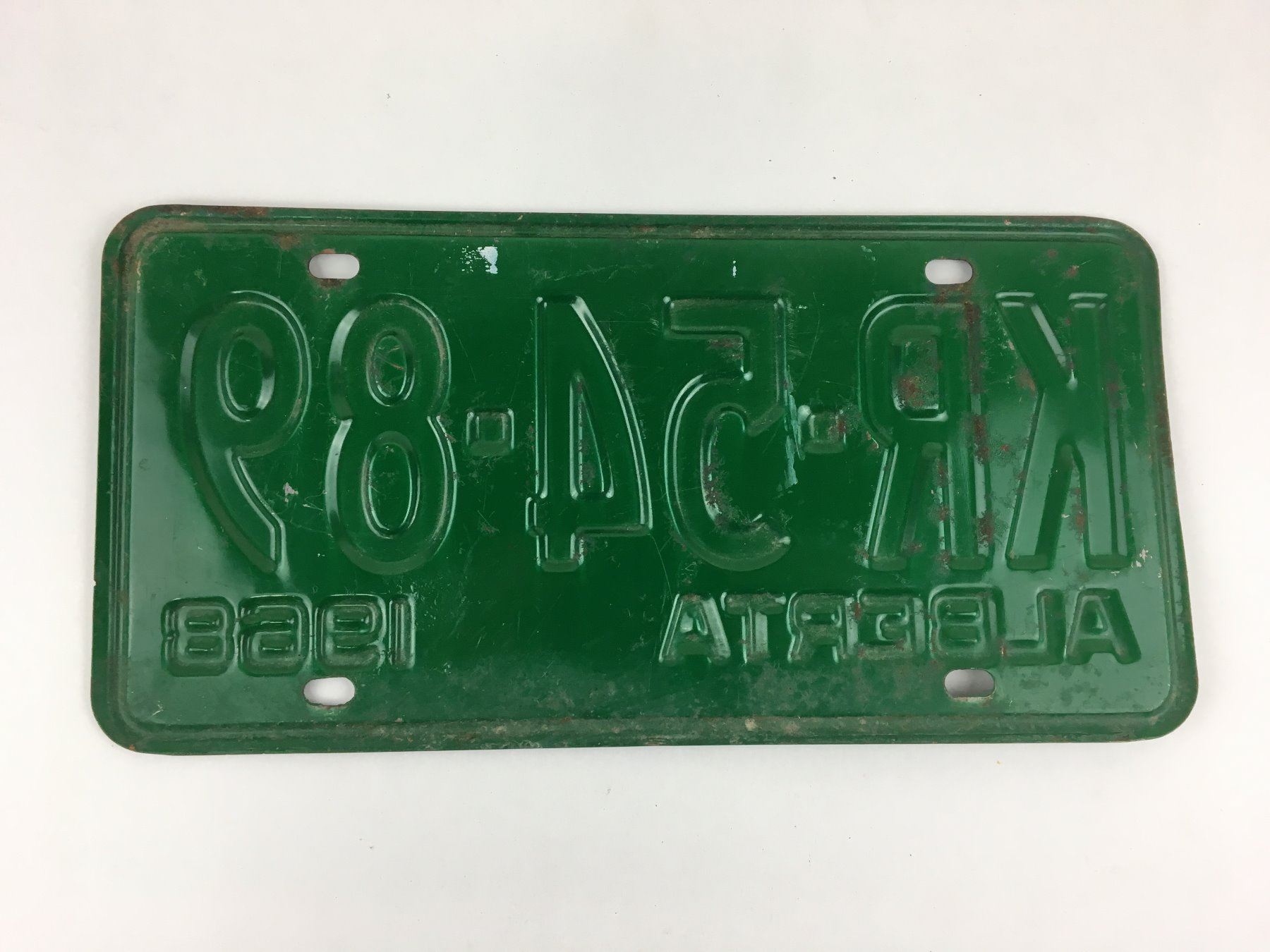 LICENSE PLATE (ALBERTA) *1968*