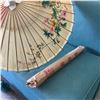 Image 2 : BAMBOO PAPER PARASOL UMBRELLA WITH SLEEVE (VINTAGE ADVERTISING)