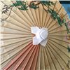 Image 3 : BAMBOO PAPER PARASOL UMBRELLA WITH SLEEVE (VINTAGE ADVERTISING)