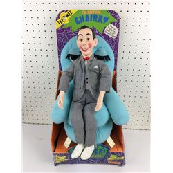 PEE-WEE HERMAN TOY (WITH CHAIR PUPPET AND PACKAGE) *VINTAGE*