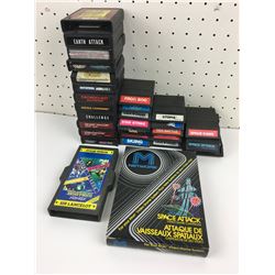 VIDEO GAME LOT (ATARI, COLECO AND MORE) *VINTAGE*