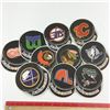 Image 1 : LOT OF 10 MOLSON NHL BEER COASTERS (VINTAGE)