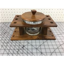 HUMIDOR PIPE STAND