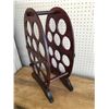Image 4 : 10 BOTTLE WINE RACK