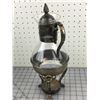 Image 2 : PLATED COFFEE POT & STAND (VINTAGE)