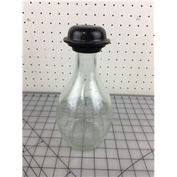 SCIENTIFIC GLASS BOTTLE