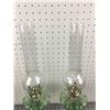 Image 4 : PAIR OF OIL LAMPS (MATCHING PAIR)