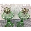 Image 6 : PAIR OF OIL LAMPS (MATCHING PAIR)