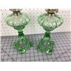 Image 7 : PAIR OF OIL LAMPS (MATCHING PAIR)