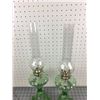 Image 8 : PAIR OF OIL LAMPS (MATCHING PAIR)