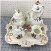 Image 1 : TEA AND COFFEE SERVICE (CHIPS ON TEA POT LID) *PORCELAIN*