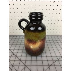 JUG VASE  (VINTAGE WEST GERMAN) *8”*