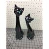 Image 1 : LOT OF 2 CAT FIGURINES