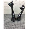 Image 3 : LOT OF 2 CAT FIGURINES