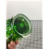 Image 4 : GREEN ART GLASS PIECE (10 1/2”)