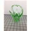 Image 2 : GREEN ART GLASS PIECE (6 1/2”)