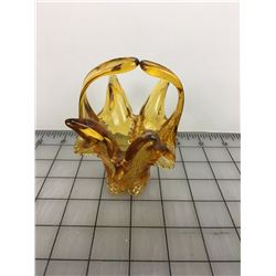 ART GLASS BASKET (4”)