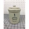 Image 1 : 1/4 GALLON CROCK WITH LID (MEDALTA)