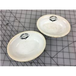 ANTIQUE HOTEL DISHES (GUERNSEY HOTEL, GUERNSEY SASK) * JOHN MADDOCK AND SONS*