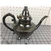 Image 2 : TEA POT WITH CREAM & SUGAR (W.M.A ROGERS) *PLATED*