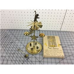 CANDLE POWERED ANGEL CHIMES (VINTAGE)