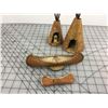 Image 1 : TEPEE AND CANOE PIECES (BIRCH BARK)
